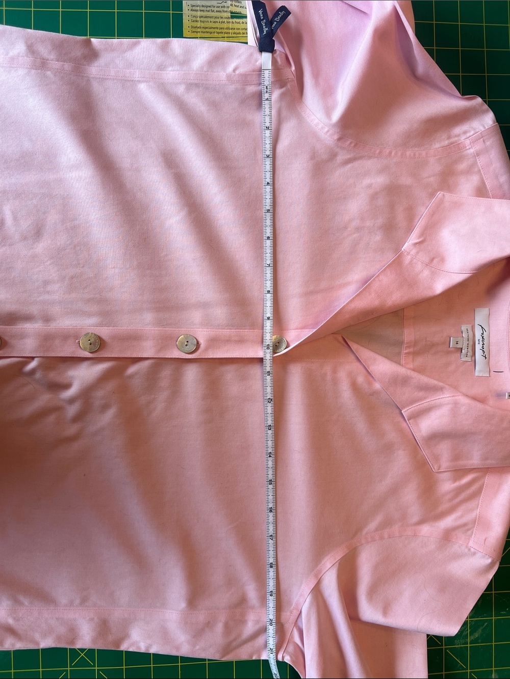 Pink women’s button down - Picture 6 of 7